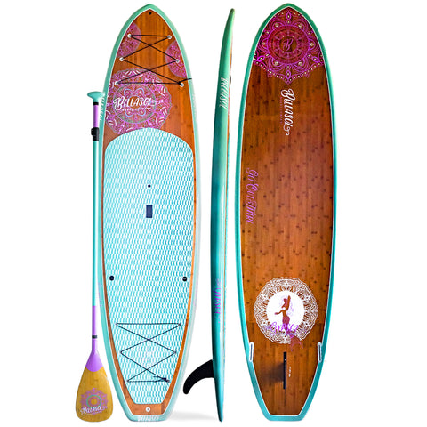 Image of BELLASOL - 10'6 GYPSEA SUP & CARBON FIBER PADDLE