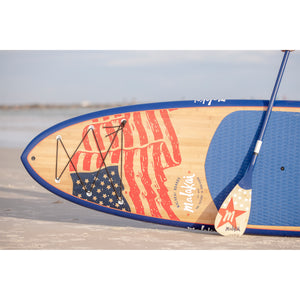 MALAKAI - 11'6 OLD GLORY SUP & CARBON FIBER PADDLE